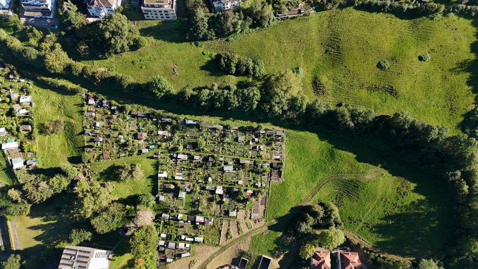 Vogelperspektive Ruckhalde
